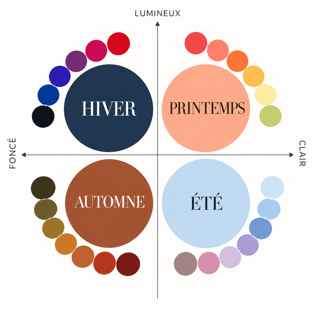 colorimétrie 4 saisons