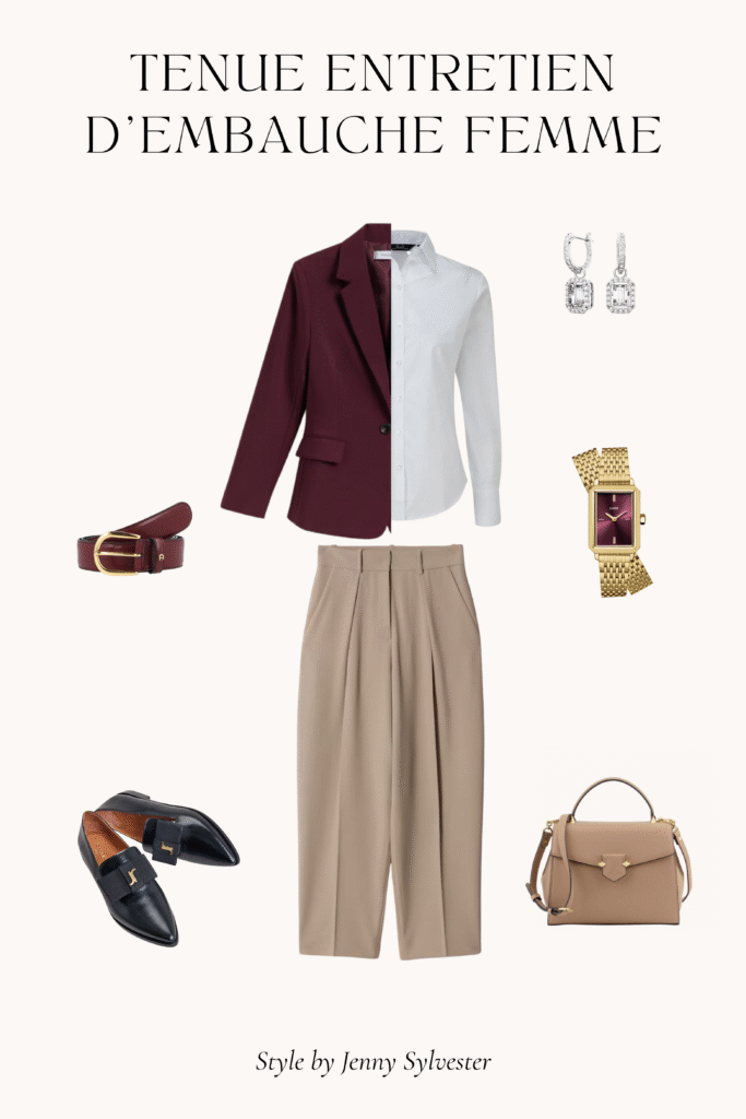 tenue entretien d'embauche femme 