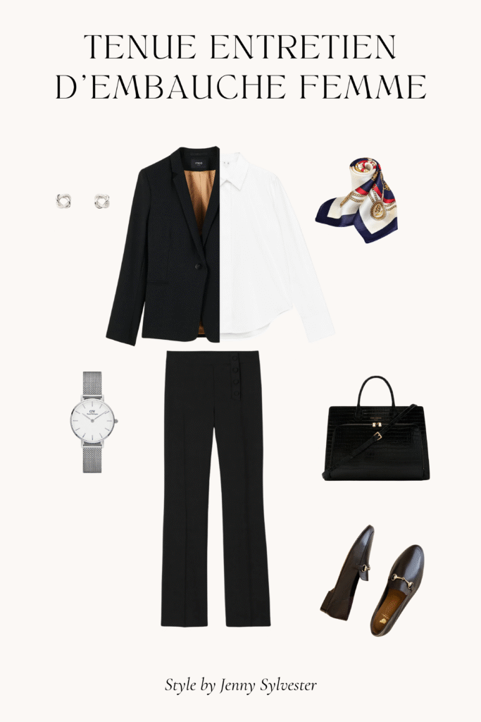 tenue entretien d'embauche femme 